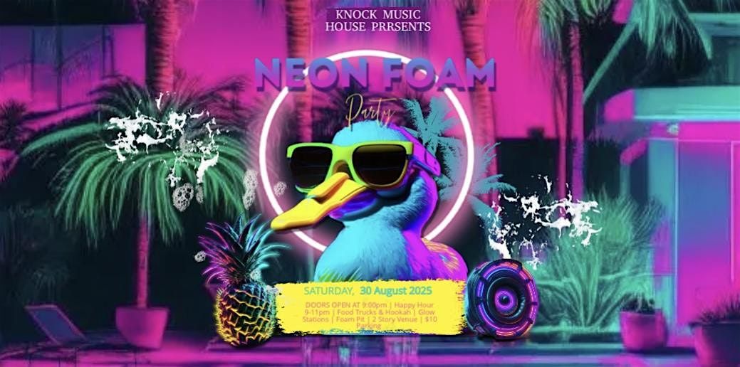 Neon Glow Foam Party