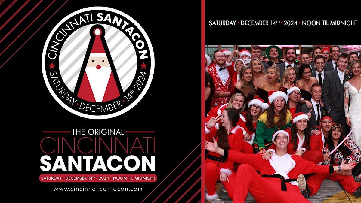 The Official 2025 Cincinnati SantaCon benefiting The Cure Starts Now