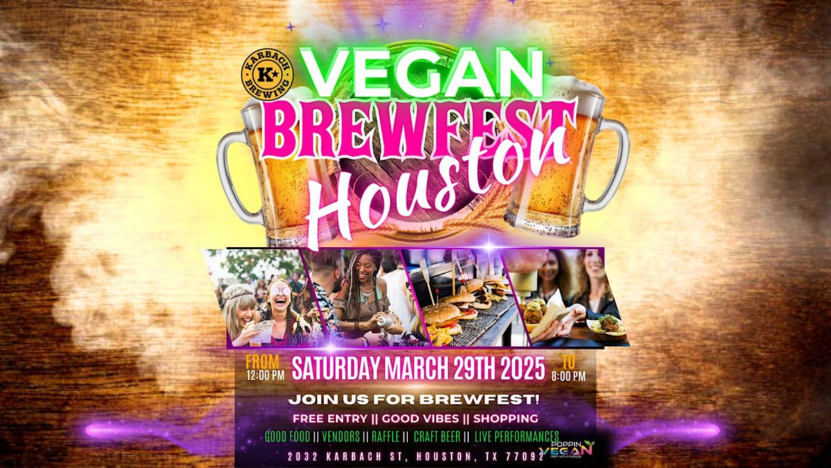 Vegan BrewFest Houston