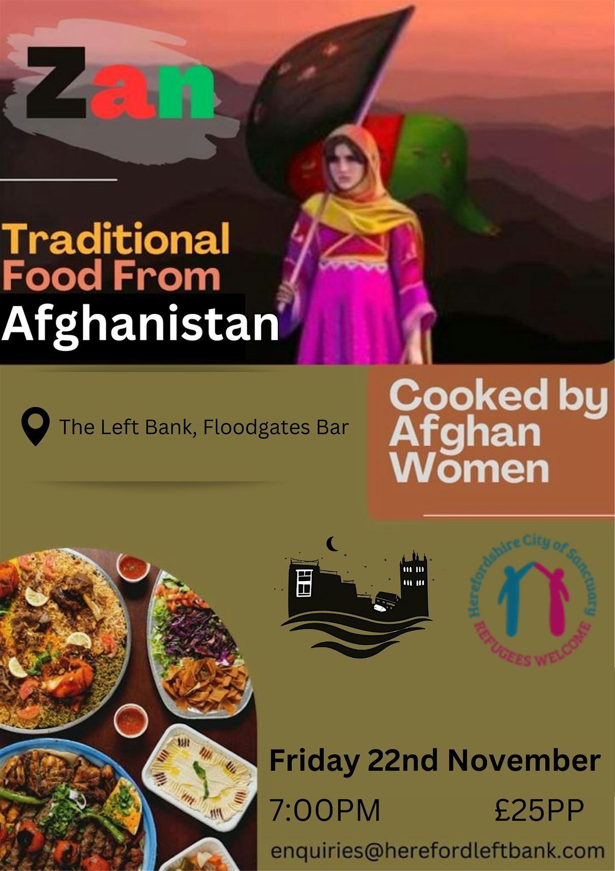 POP UP EVENING \u2013 Traditional Food from Afghanistan