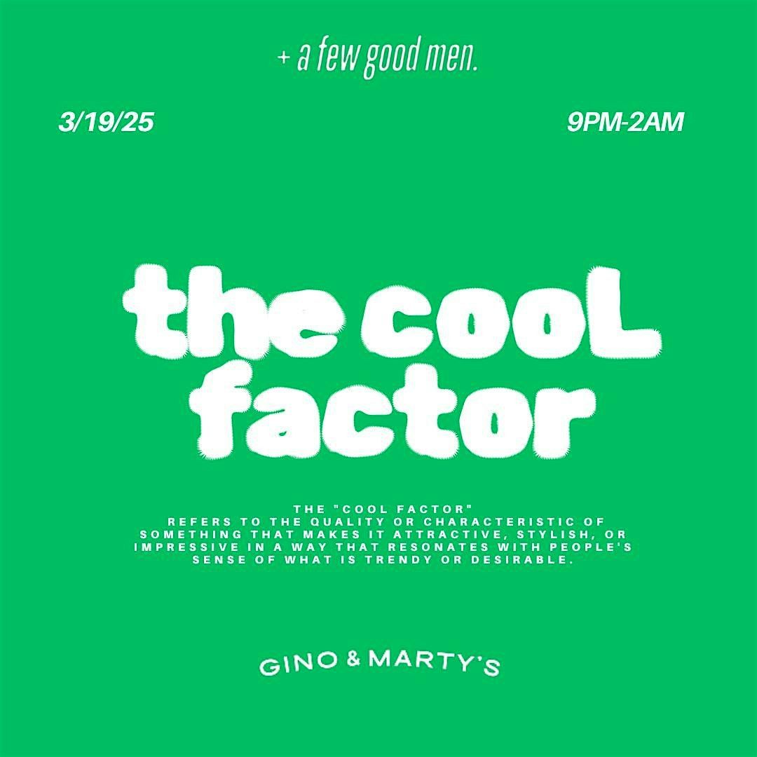 The Cool Factor