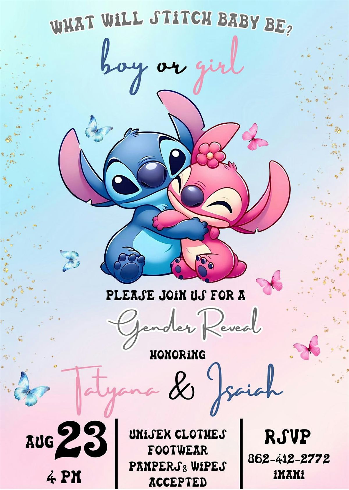 WELCOMING BABY STITCH