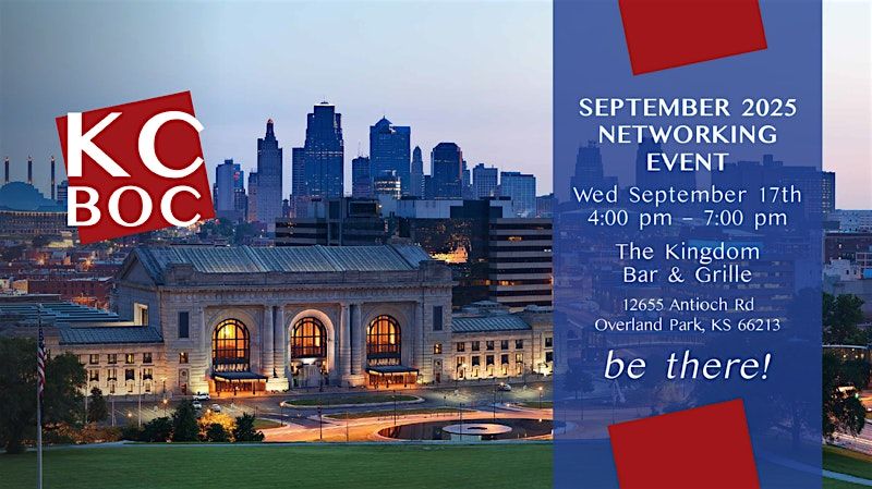 KCBOC Social & Networking Event September 2025