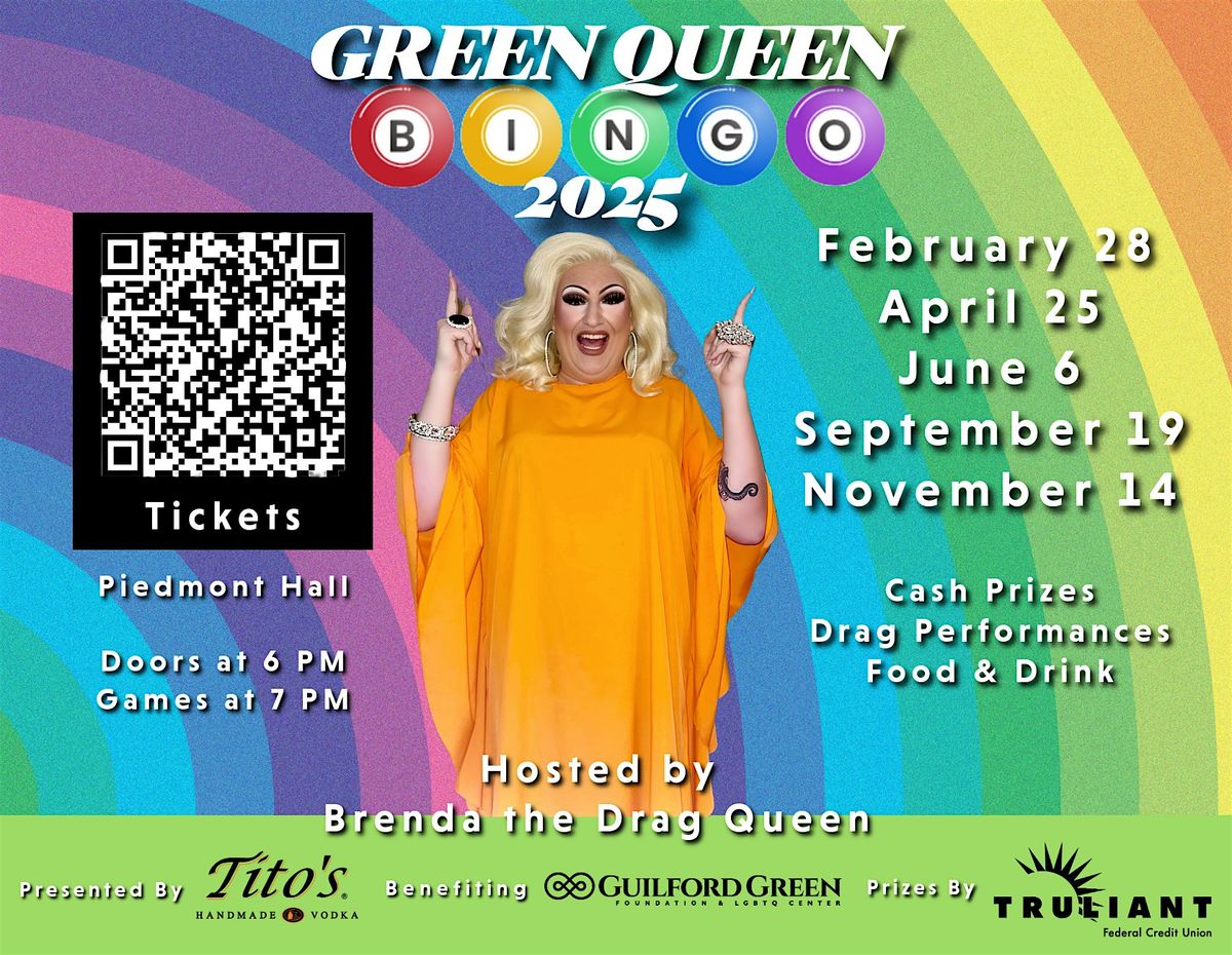 Volunteer for Green Queen Bingo 2025