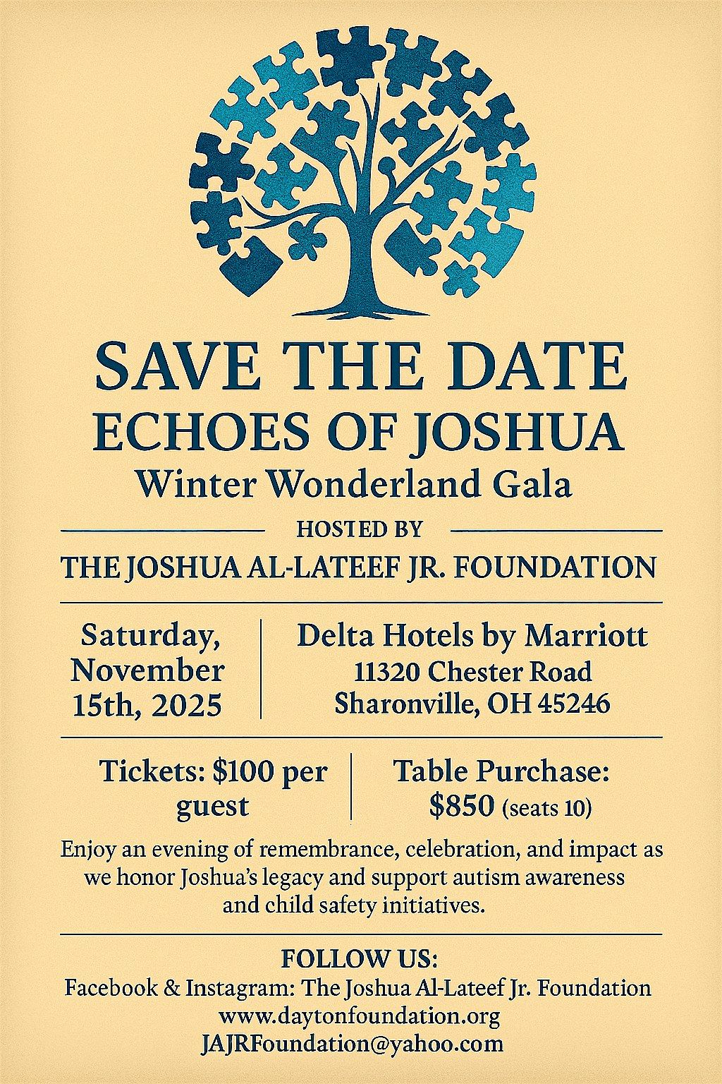 Echoes of Joshua Gala Hosted By The Joshua Al-Lateef Jr. Foundation