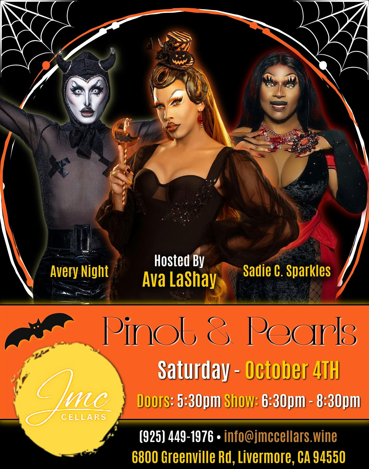 Pinot & Pearls Drag Show