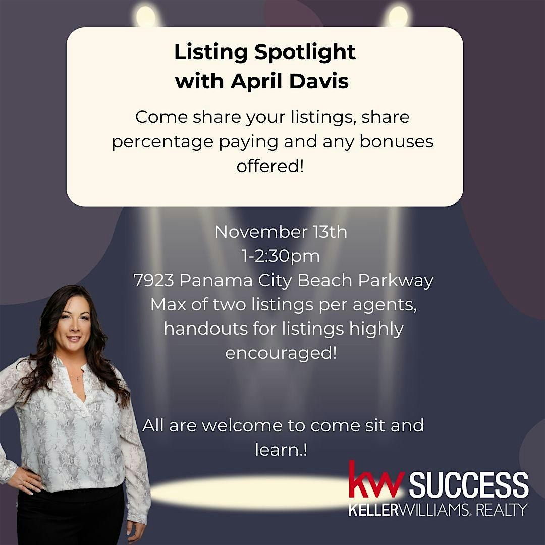 Listing Spotlight with April Davis