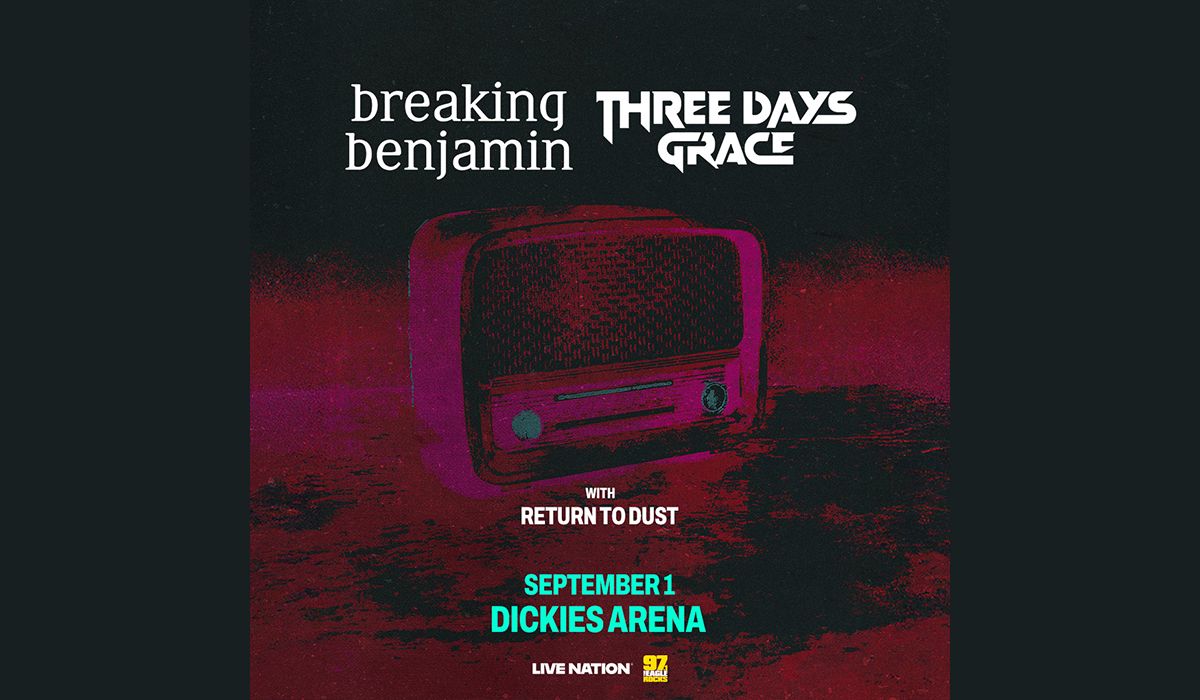 Breaking Benjamin & Three Days Grace: Choctaw Music Fest (3 Day Pass)