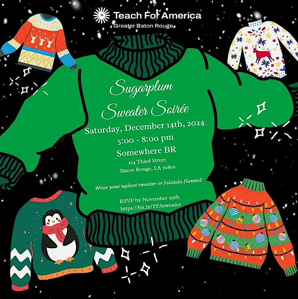 Sugarplum Sweater Soir\u00e9e: TFA GBR Holiday Party!