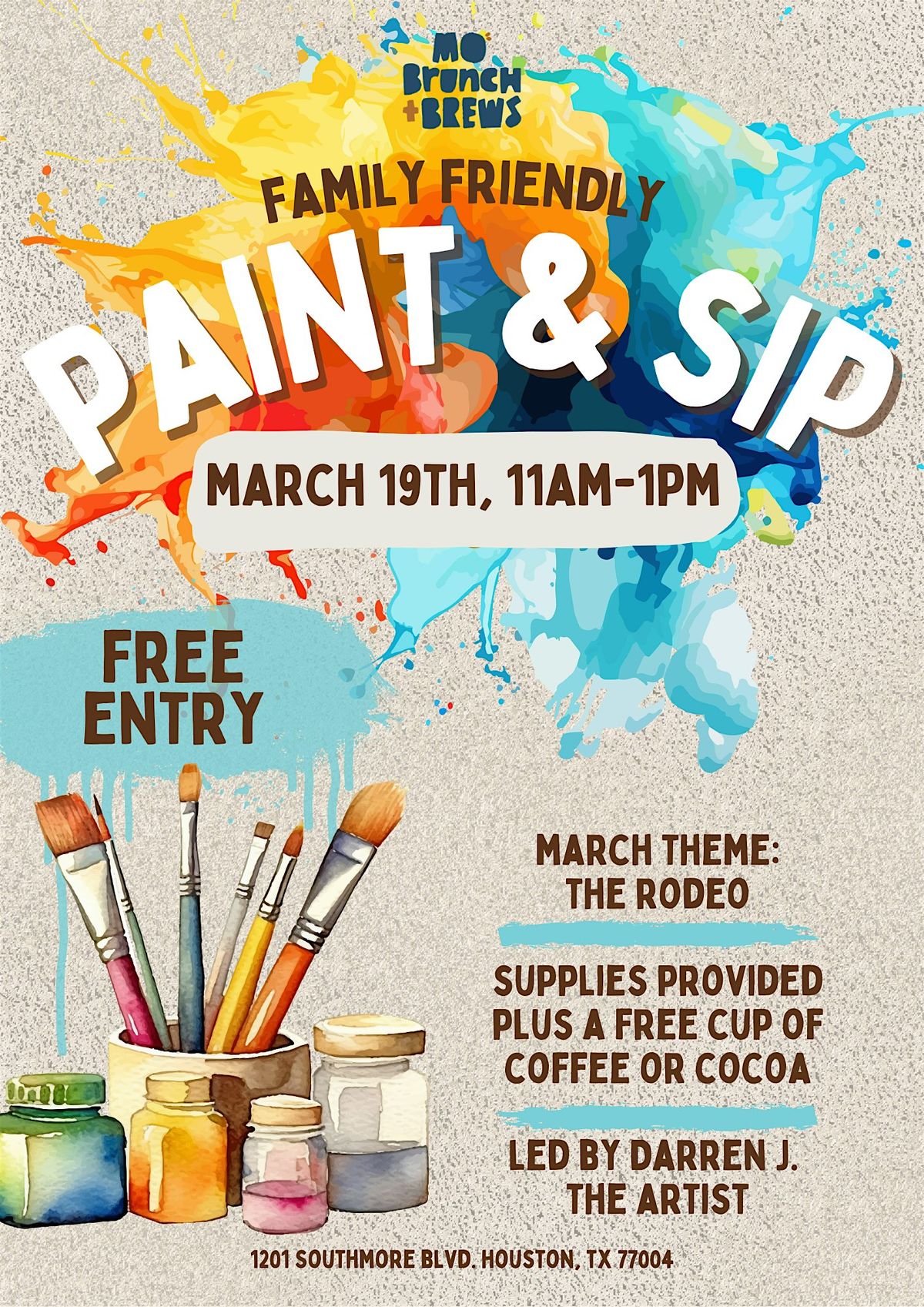 Family Paint & Sip - Rodeo Edition