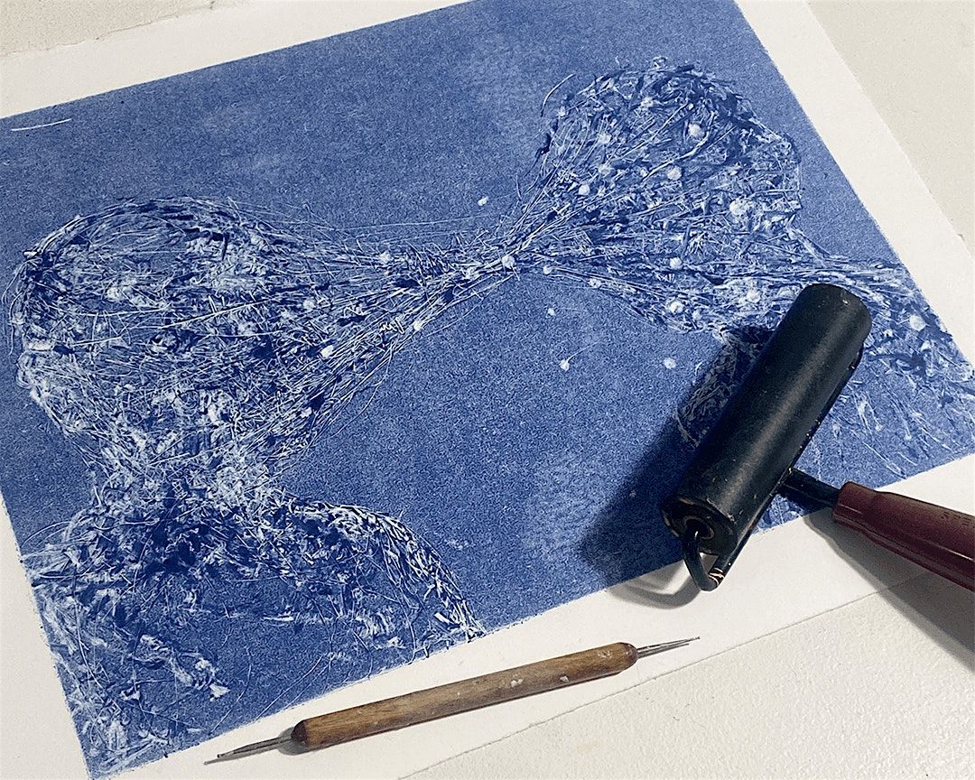 monotype workshop at the gallery