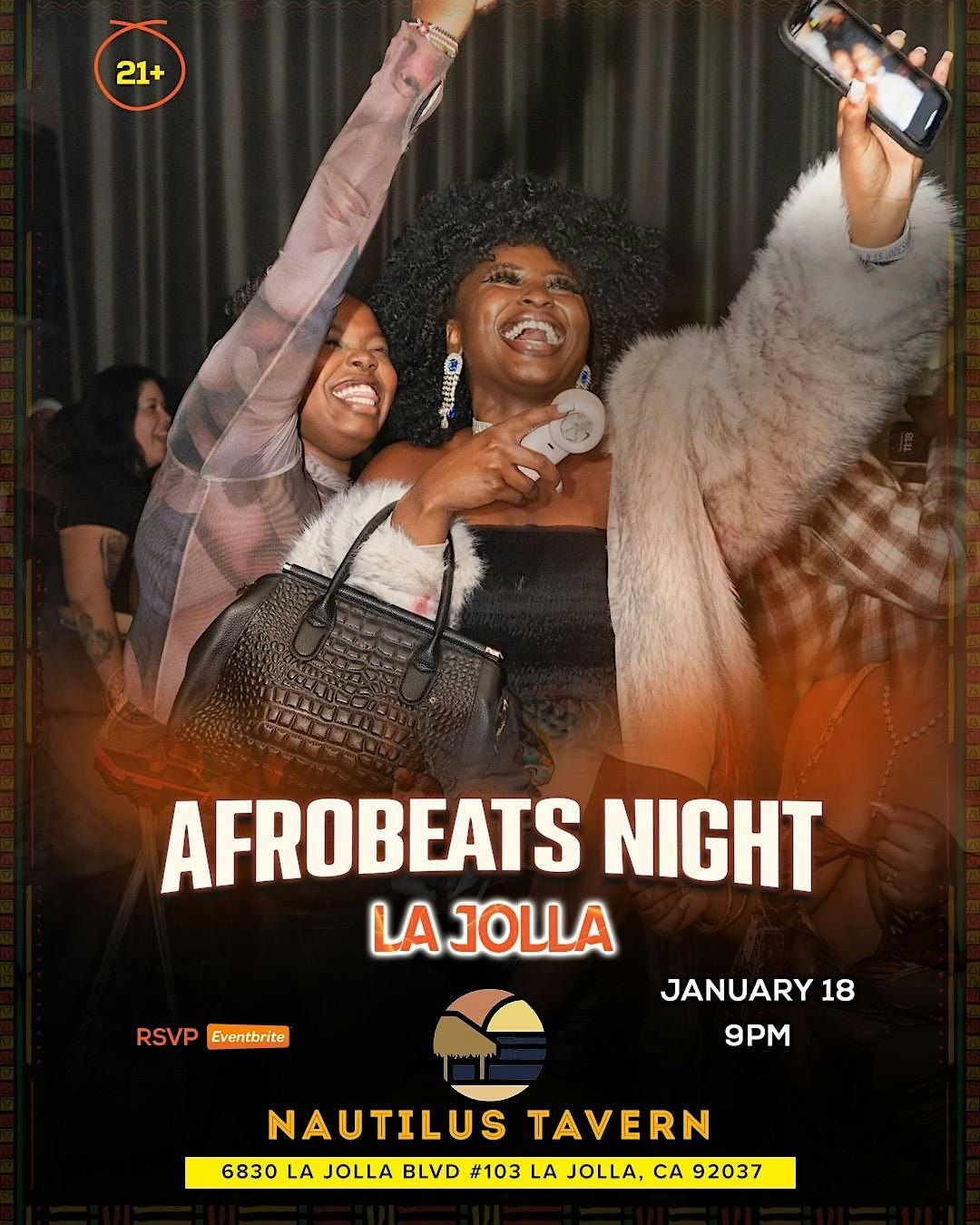 AFROBEATS NIGHT LA JOLLA