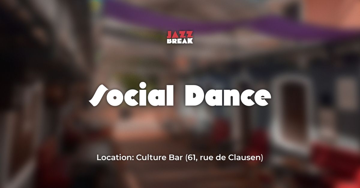 Jazz Break Social Dance + Workshop