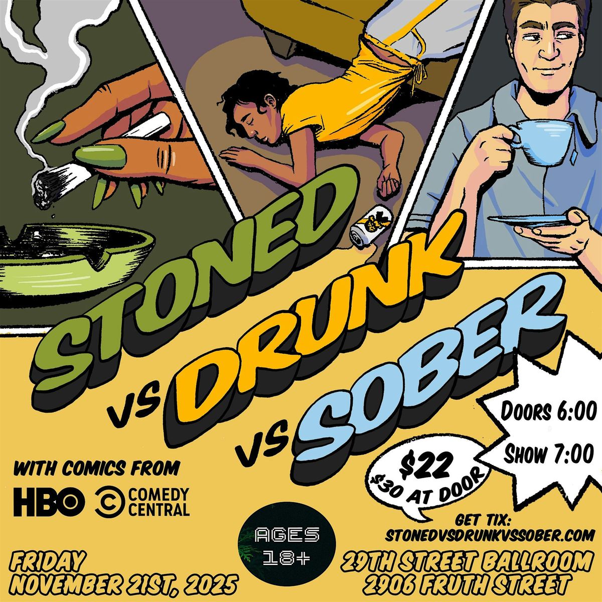 Stoned vs Drunk vs Sober: PERFECT NOVEMBER!