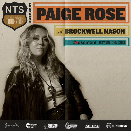 Nashville Tour Stop Presents: Paige Rose and Brockwell Nason