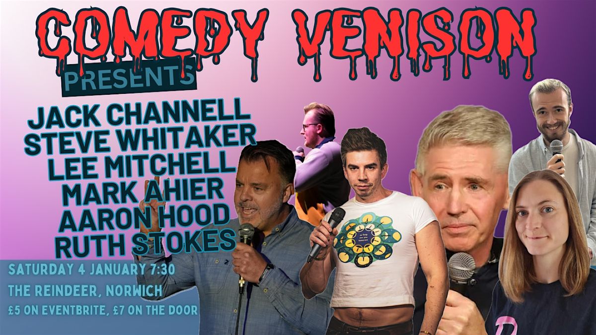 Comedy Venison presents JACK CHANNELL