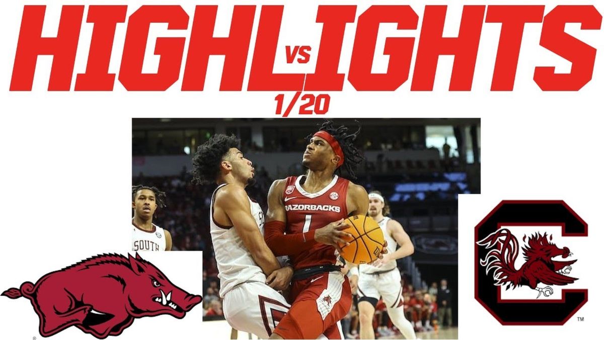 Arkansas Razorbacks at South Carolina Gamecocks Mens Basketball