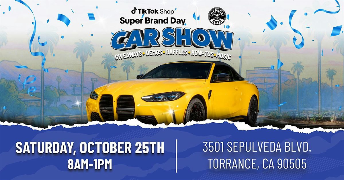 TikTok Super Brand Day: Rides & Coffee Car Show