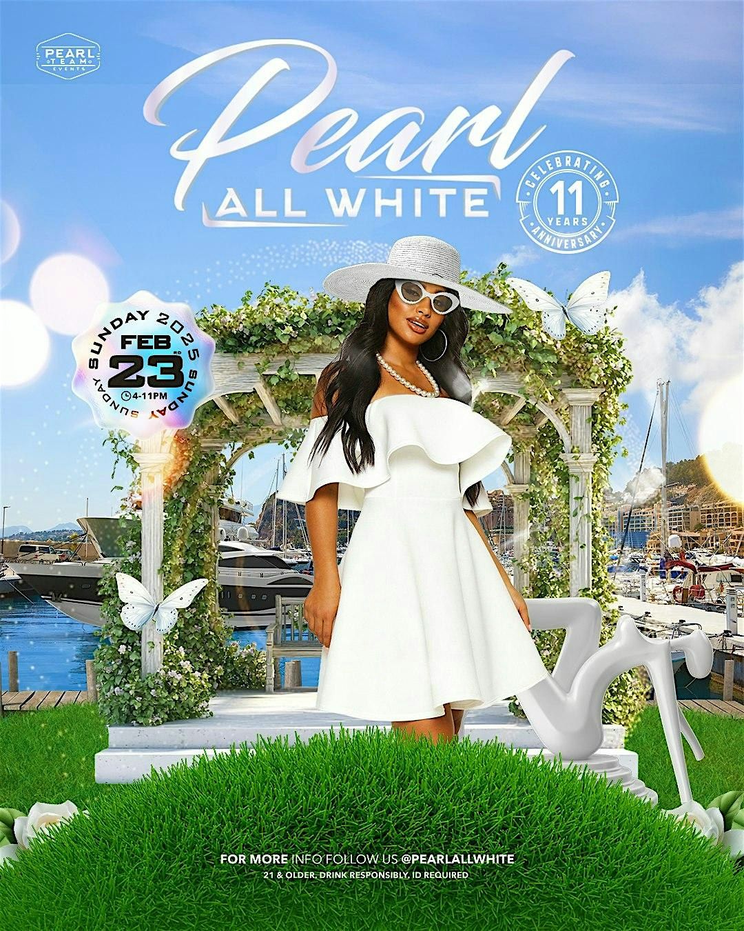 PEARL ALL WHITE 11th Year Anniversary