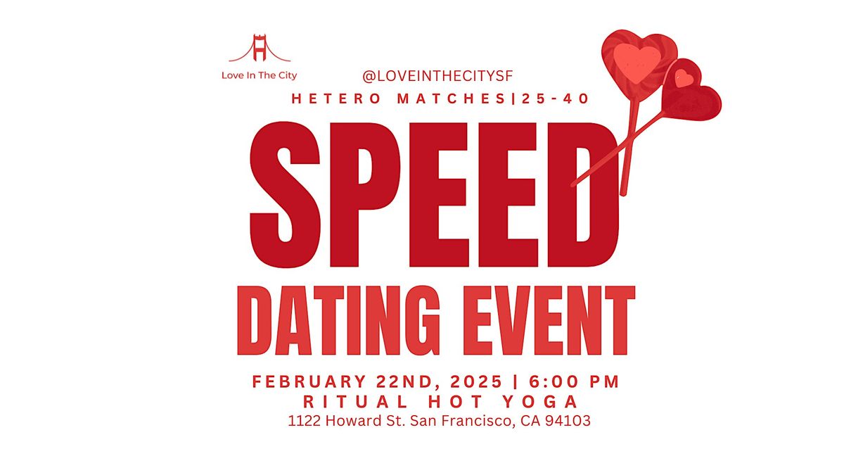 Modern Speed Dating| Ritual Hot Yoga| Ages 25- 40