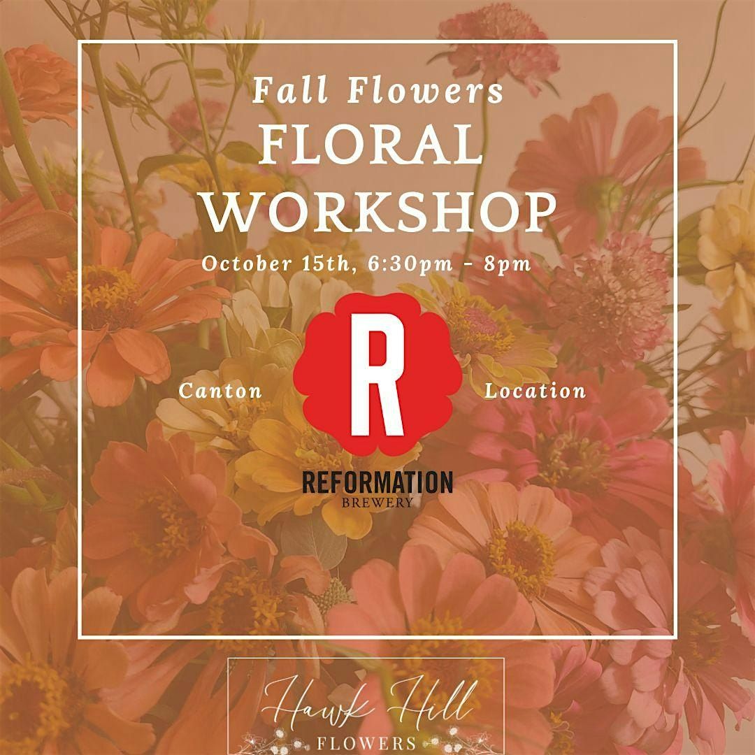 Fall Floral Arrangement Workshop