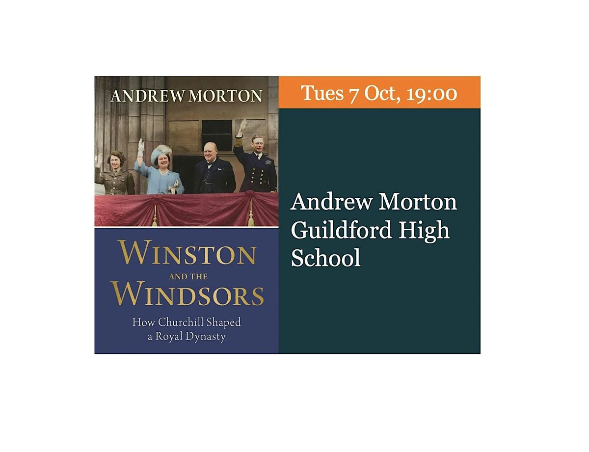 Andrew Morton in Conversation with Valentine Low \u2013 Winston and the Windsors