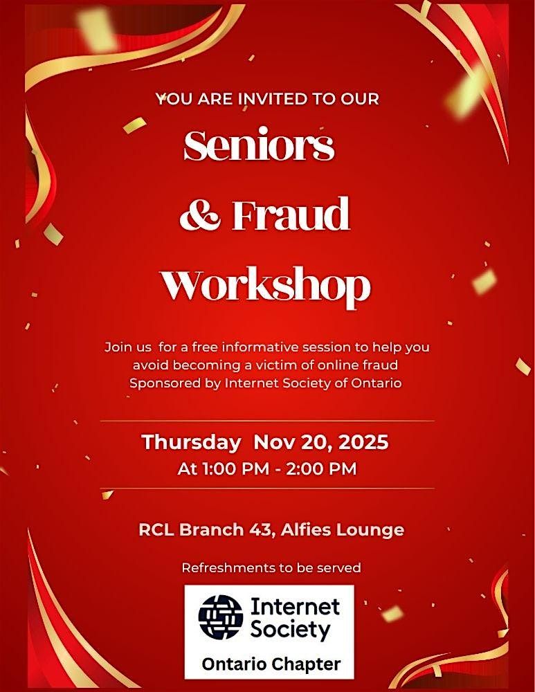 Seniors and Fraud Workshop
