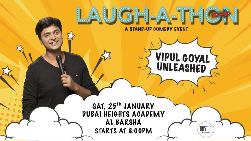 Laugh-a-thon ft Vipul Goyal Live in Dubai