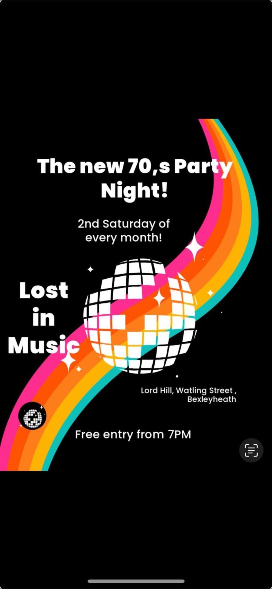 70\u2019s Party night