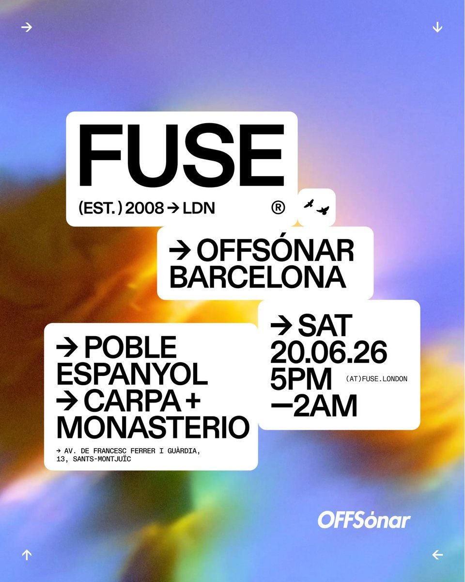 OFFS\u00f3nar 2026 - Fuse London Tickets