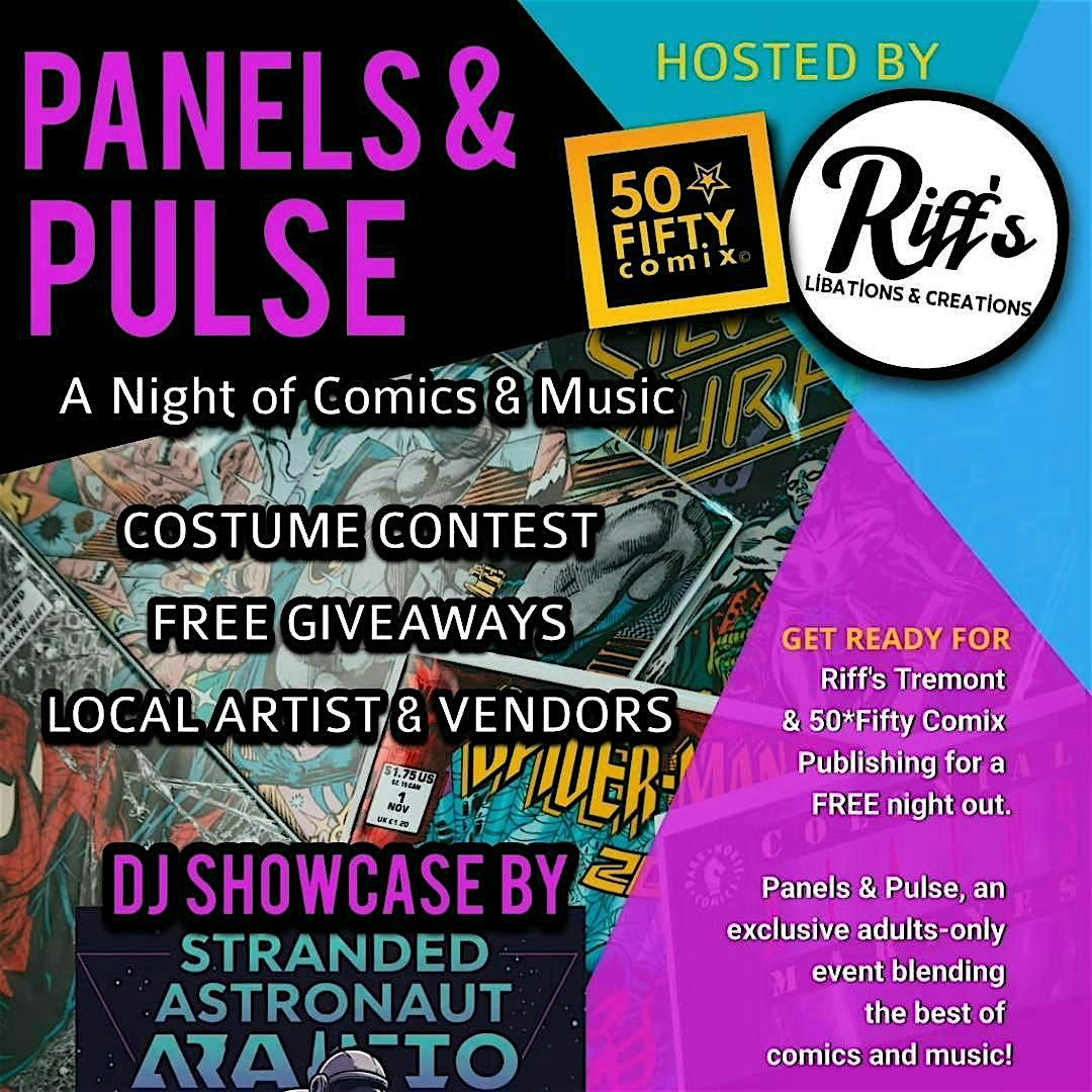 Panels & Pulse : A night of Comics & Music