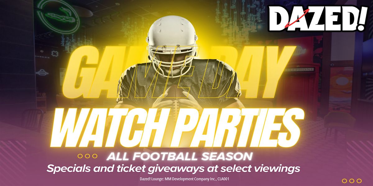Game Daze at Dazed Lounge: The Ultimate Raiders Watch Party