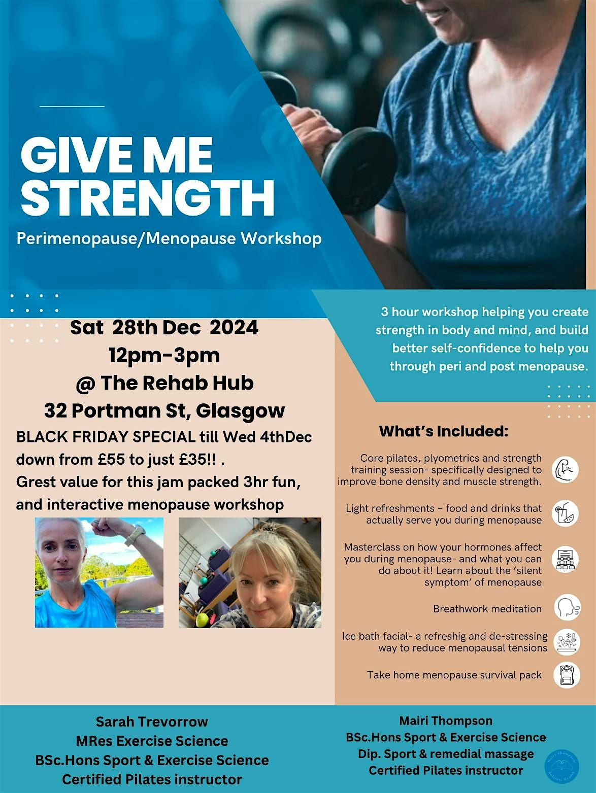 GIVE ME STRENGTH - Perimenopause\/Menopause workshop