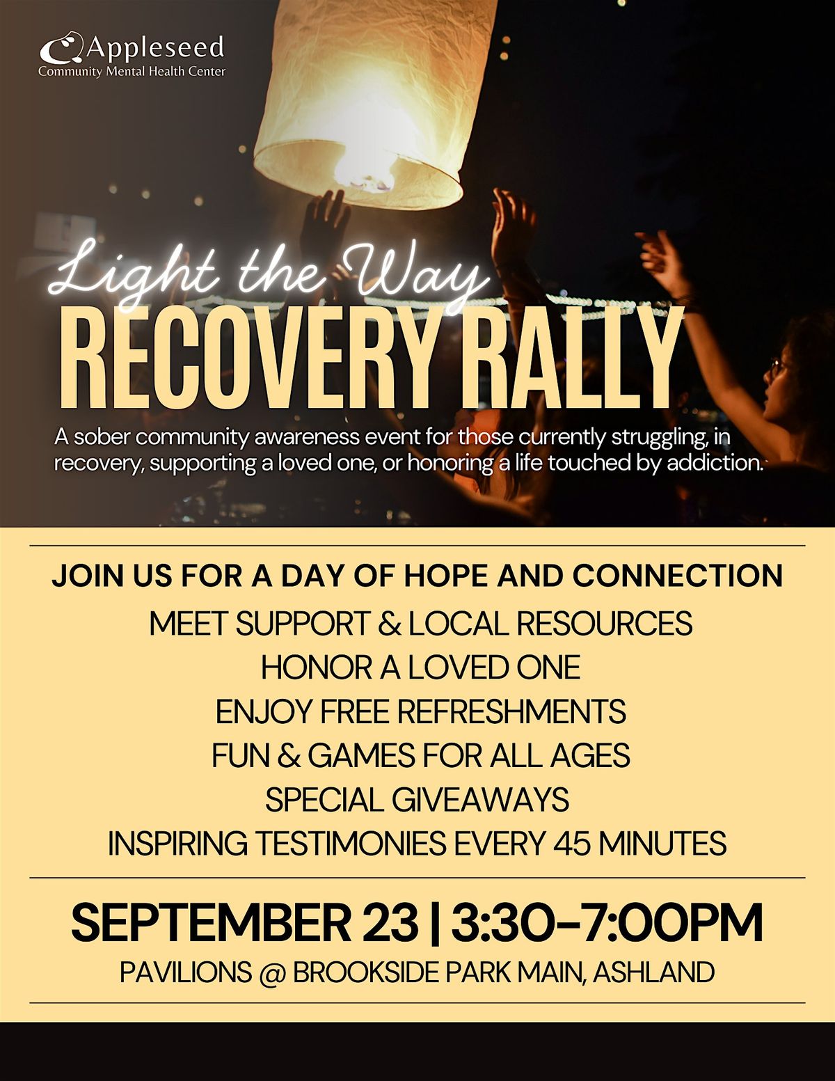 Light the Way: Recovery Rally