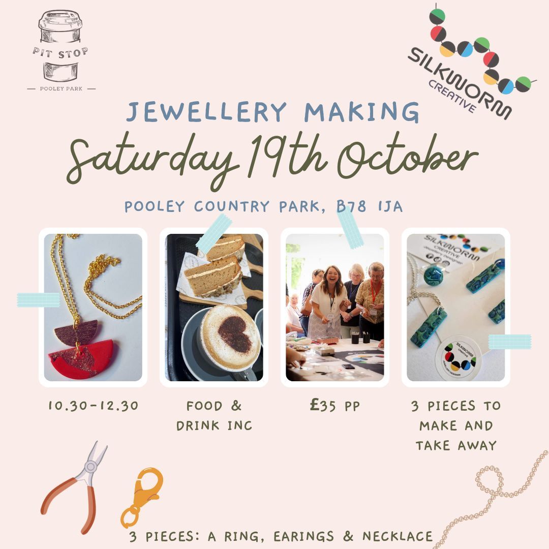 Jewellery workshop with Silkworm Creative 