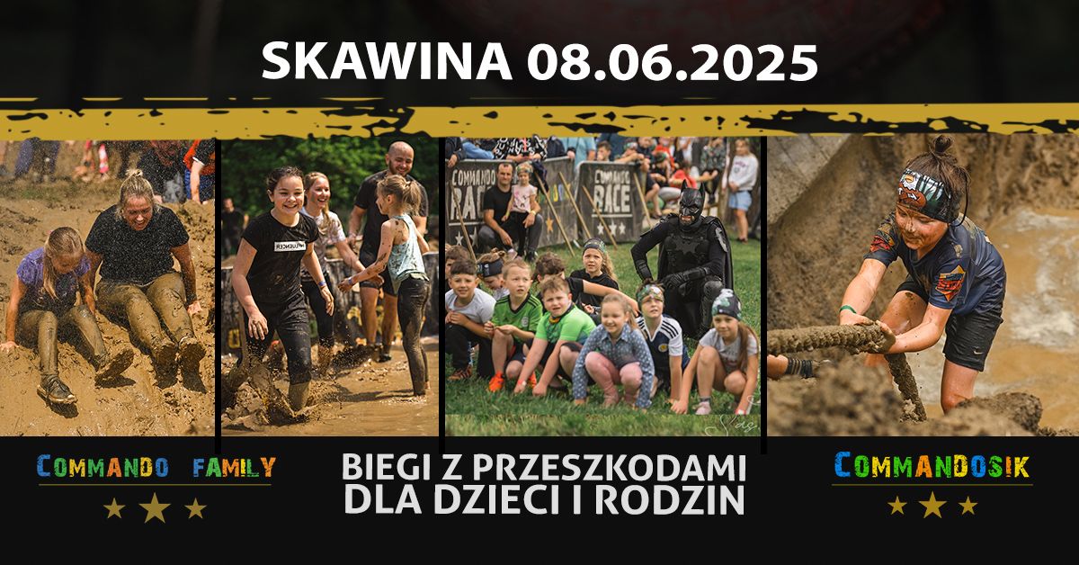 Biegi z przeszkodami dla dzieci i rodzin - Skawina 8.06.2025