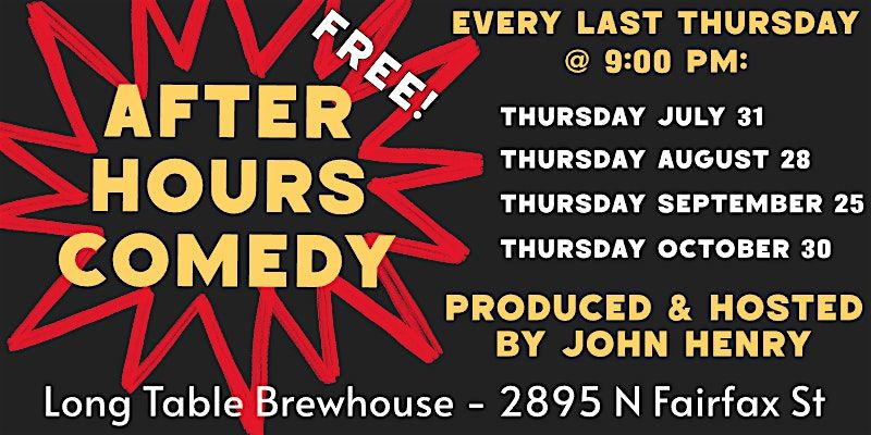 After Hours Comedy Show