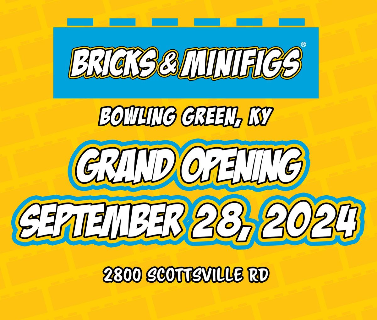 Bricks & Minifigs Grand Opening