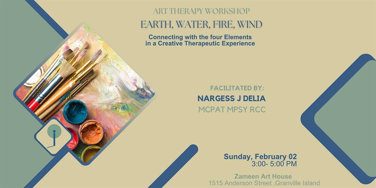 Art Therapy Workshop | Earth, Water, Fire, Wind