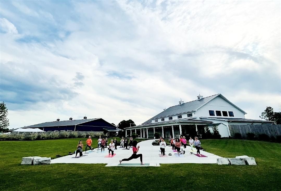Cider Yoga at Pomona of Blue Barn Cidery