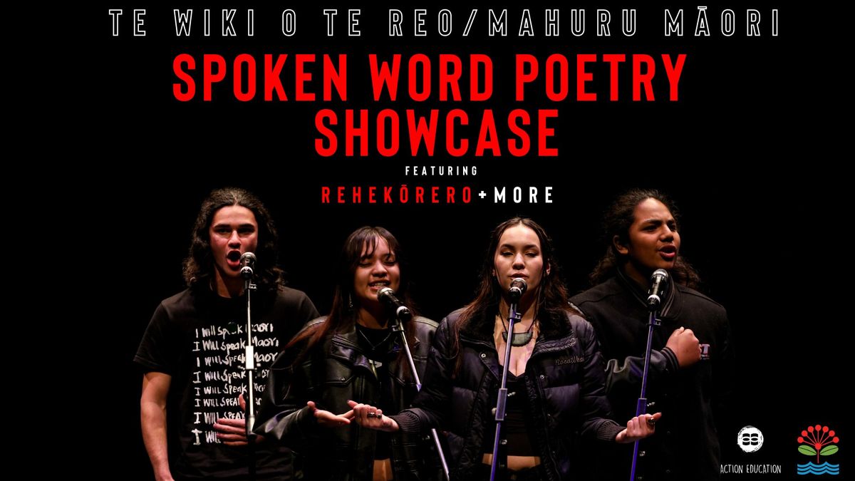 Te Wiki O Te Reo\/ Mahuru M\u0101ori: Spoken Word Showcase 