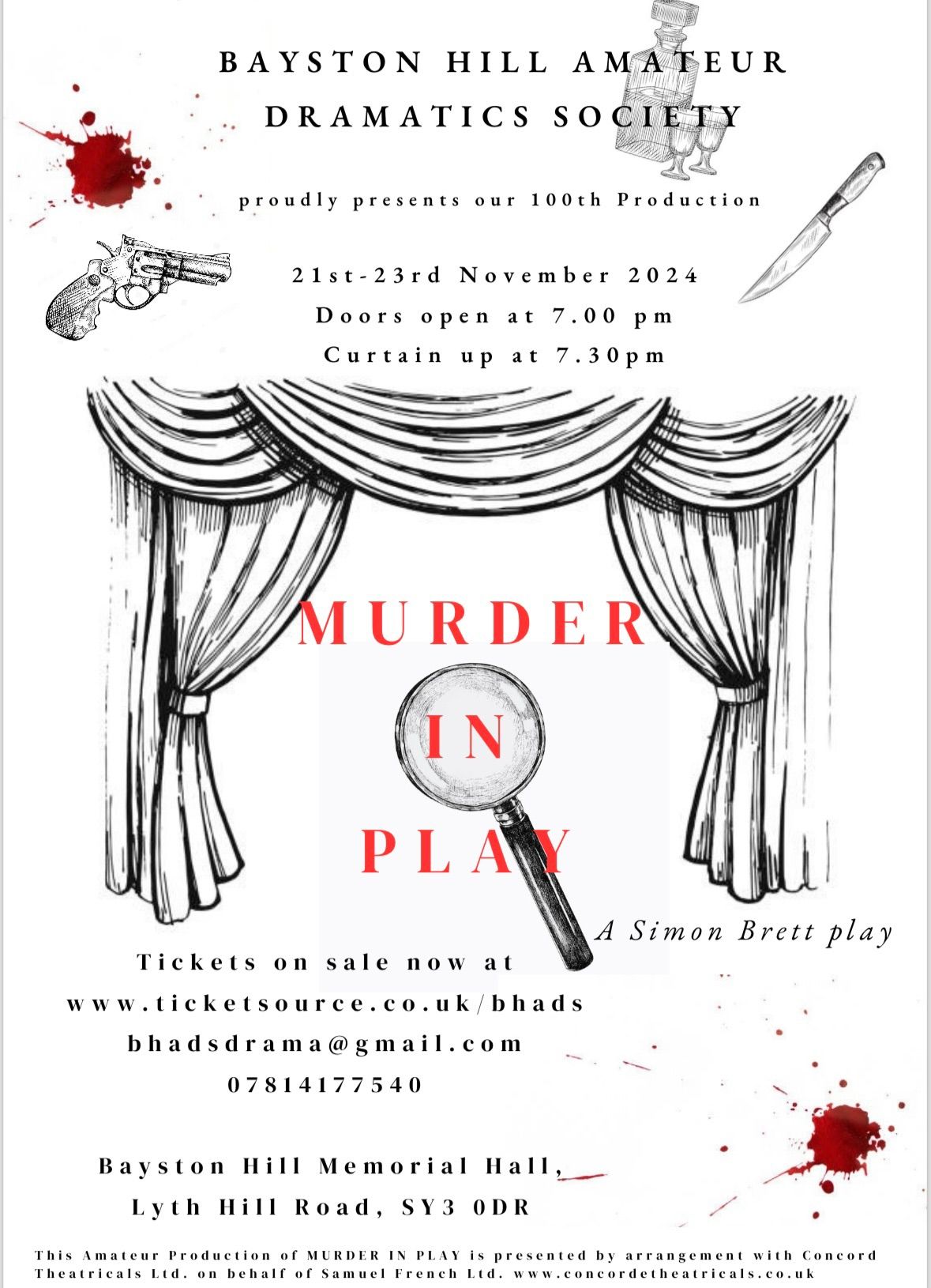 Murder in Play by BHADS