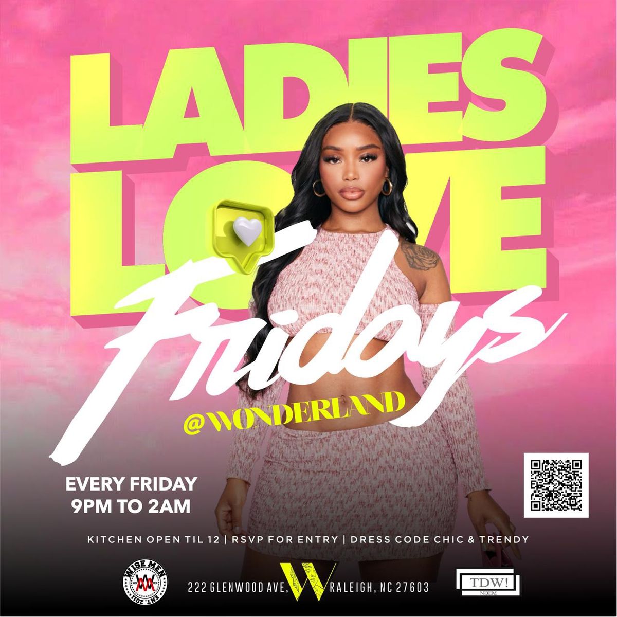 Ladies Love Fridays @ Wonderland 