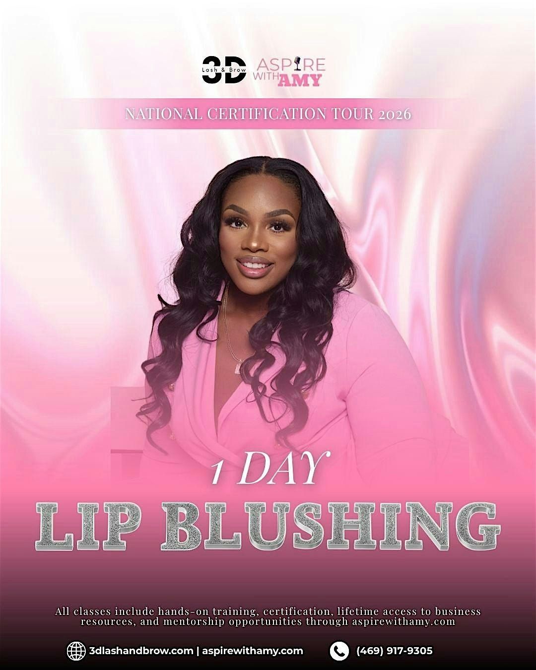 LIP BLUSHING CERTIFICATION \u2013 NEW YORK, NY (MAY 16, 2026)