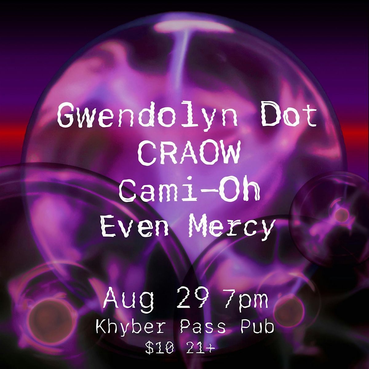 Gwendolyn Dot (MI) \/ CRAOW \/ Cami-Oh \/ Even Mercy