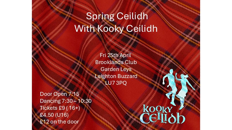 Spring Ceilidh with Kooky Ceilidh