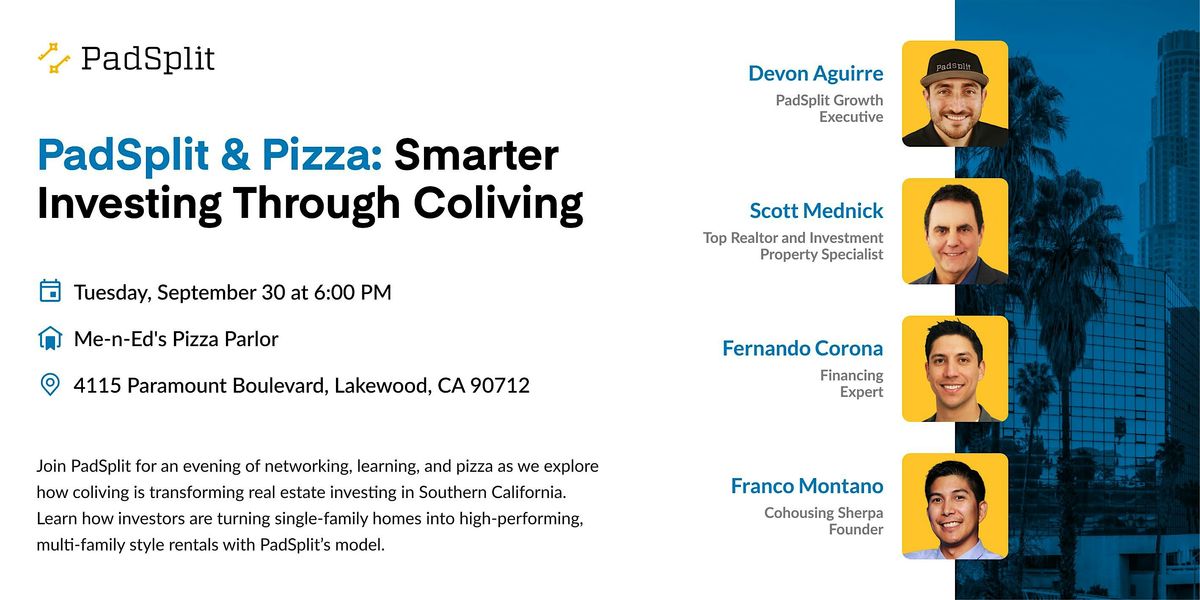 PadSplit & Pizza: Smarter Investing Through Co-Living