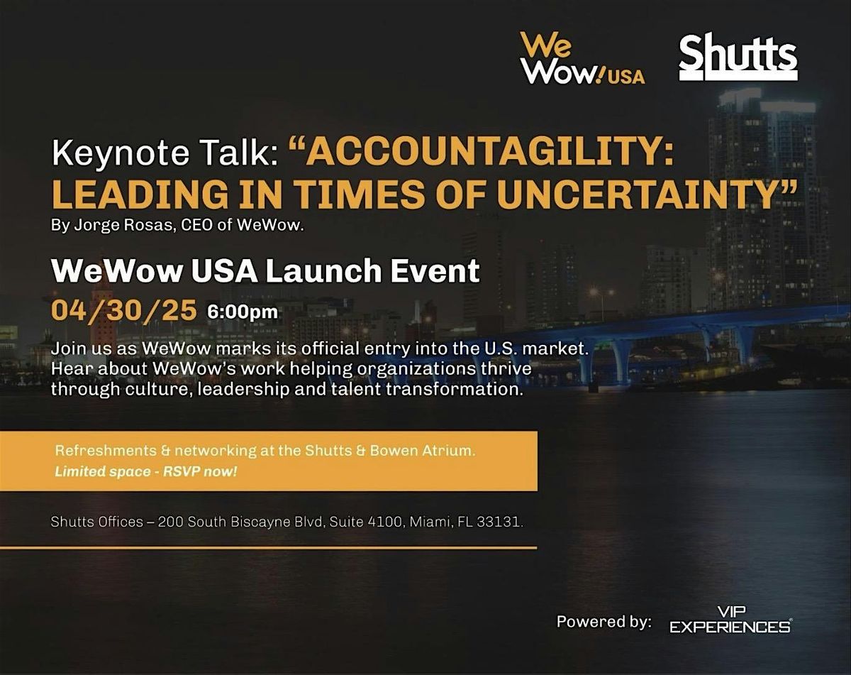 “ACCOUNTAGILITY: LEADING IN TIMES OF UNCERTAINTY” (Keynote and ...