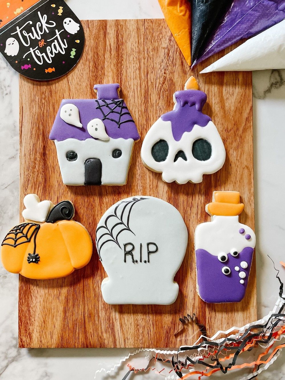 Halloween Cookie Decorating