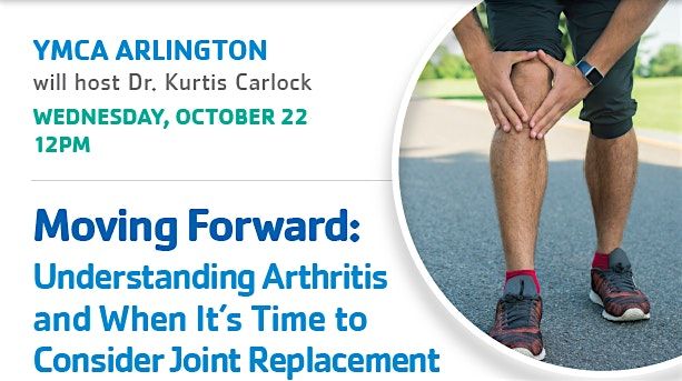 YMCA Arlington will host Dr. Kurtis Carlock